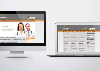 Matermed – design de site para clínica médica