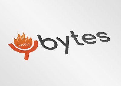Yotta Bytes – criação de logotipo e website